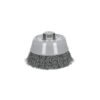 Código: 100859 Carda copa 5' alambre ondulado fino, Multi-rosca, Truper CO-512MR