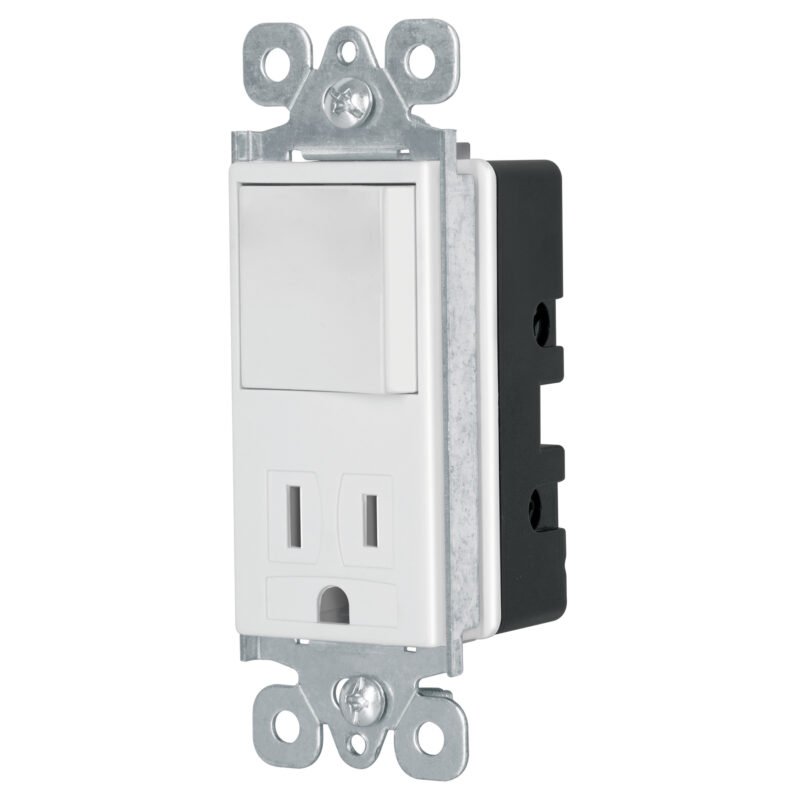 Código: 46008 Interruptor-contacto, 2 polos + tierra, Classic, Volteck COAP-CL