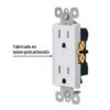 Código: 46111 Contacto dúplex, 2 polos + tierra, línea Classic, Volteck CODO-CL