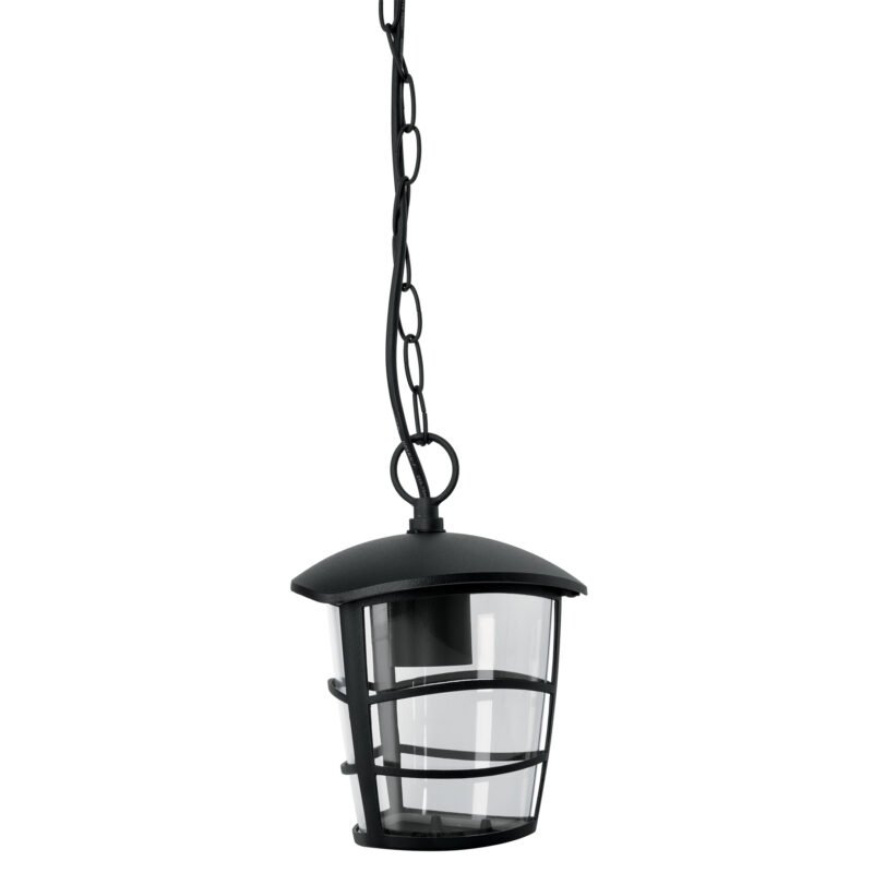 COL-103S.jpg Código: 45094 Arbotante tipo farol moderno colgante para exteriores, negro COL-103S