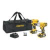 Código: 29020 Combo rotomartillo/destornillador impacto, 20V, PRETUL COMBO-20P