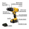 Código: 29020 Combo rotomartillo/destornillador impacto, 20V, PRETUL COMBO-20P