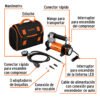 Código: 19999 Compresor de aire 12 V portátil, para auto, incluye maletín COMP-12