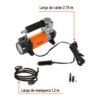 Código: 19999 Compresor de aire 12 V portátil, para auto, incluye maletín COMP-12