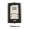 Código: 48065 Contacto aterrizado + 2 puertos USB, blanco, línea Italiana COUSB-IB