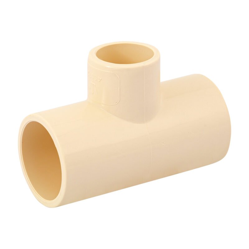 CPVC-722.jpg Código: 45072 Tee reducida central de CPVC 3/4' x 3/4' x 1/2', Foset CPVC-722