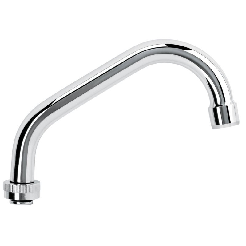 Código: 45713 Cuello largo para mezcladora de lavabo, cromo, Basic CR-070