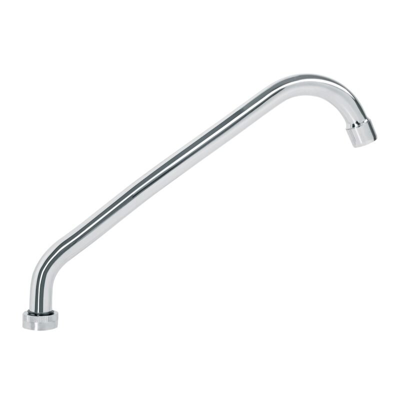 Código: 49376 Cuello largo para mezcladora de fregadero, cromo, Basic CR-318