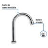 Código: 49285 Cuello tipo bar para mezcladora de lavabo, cromo, Basic CRB-060
