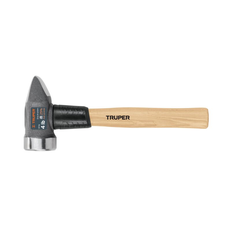 CRP-4HX.jpg Código: 11253 Marro para herrería 4 lb mango 12', Truper CRP-4HX
