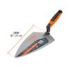 Código: 11232 Cuchara para albañil 10' forjada tipo Filadelfia,mgo Comfort CT-10B