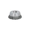 Código: 100856 Carda copa 5' alambre trenzado grueso, Multi-rosca, Truper CT-612MRX