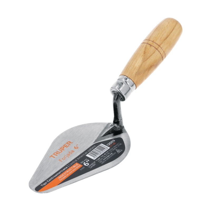 CT-6C.jpg Código: 13003 Cuchara para albañil 6' forjada tipo Centroamericana, TRUPER CT-6C