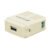 Código: 48108 Módulo puerto USB, línea Italiana, color marfil, Volteck CUSB-I