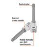 Código: 101301 Dado punta larga bristol M10, cuadro 1/2', Truper D-1210-BL