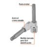 Código: 101302 Dado punta larga bristol M12, cuadro 1/2', Truper D-1212-BL