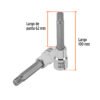 Código: 101302 Dado punta larga bristol M12, cuadro 1/2', Truper D-1212-BL