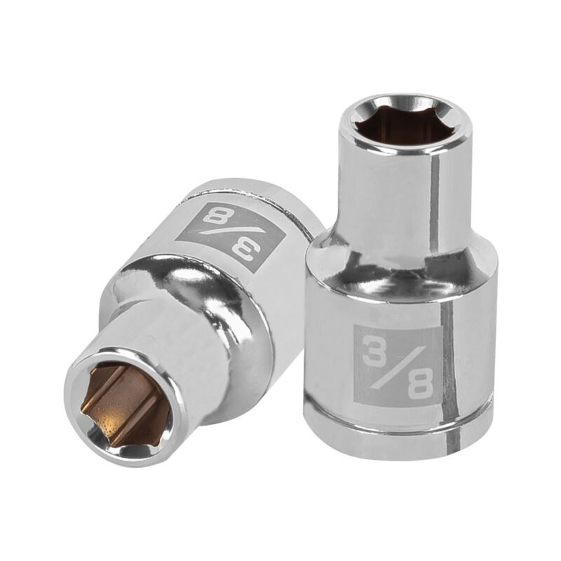 Código: 13230 Dado de 3/8', 6 puntas, cuadro 1/2', Truper D-1212-H