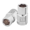 Código: 13263 Dado de 13 mm, 6 puntas, cuadro 1/2', Truper D-1213-M