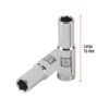 Código: 13353 Dado largo de 13 mm, 6 puntas, cuadro 1/2', Truper D-1213-ML