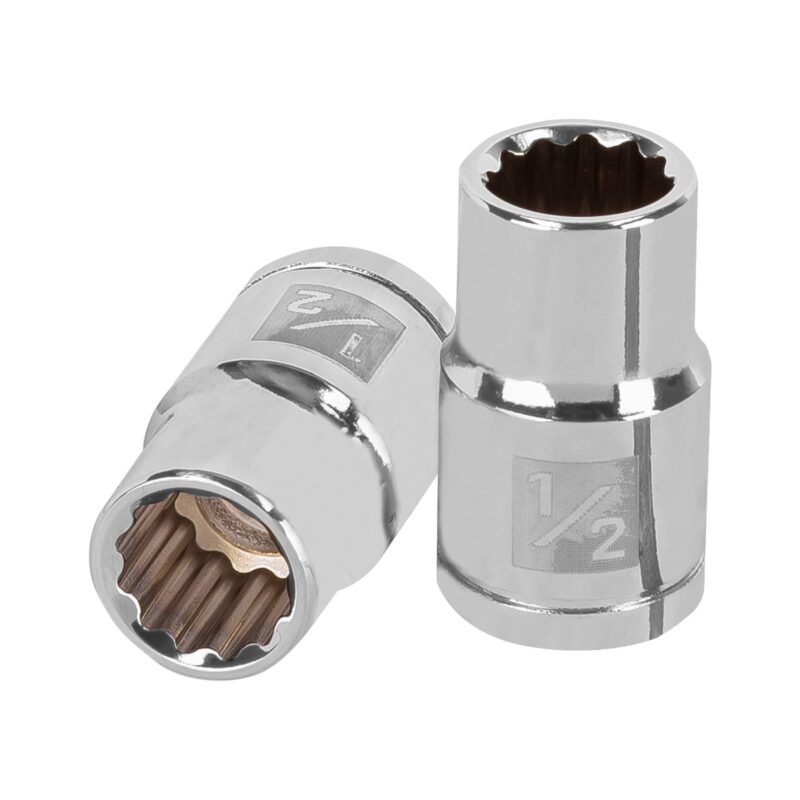 D-1216.jpg Código: 13302 Dado de 1/2', 12 puntas, cuadro 1/2', Truper D-1216