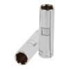 Código: 13356 Dado largo de 16 mm, 6 puntas, cuadro 1/2', Truper D-1216-ML