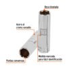Código: 13356 Dado largo de 16 mm, 6 puntas, cuadro 1/2', Truper D-1216-ML
