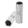 Código: 13359 Dado largo de 19 mm, 6 puntas, cuadro 1/2', Truper D-1219-ML
