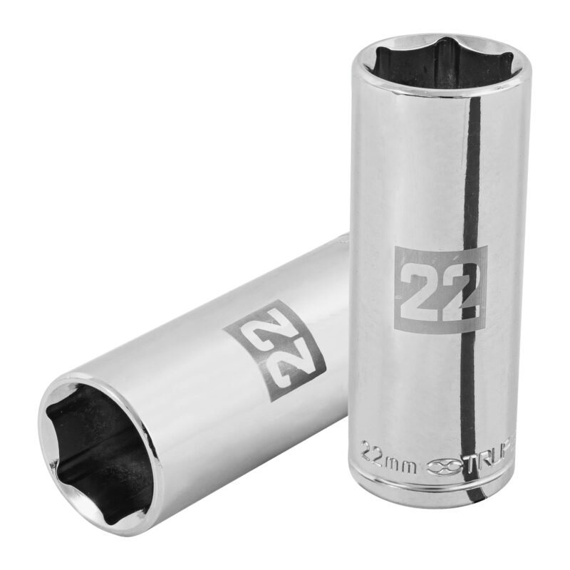 D-1222-ML.jpg Código: 101010 Dado largo de 22 mm, 6 puntas, cuadro 1/2', Truper D-1222-ML