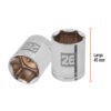 Código: 101006 Dado de 26 mm, 6 puntas, cuadro 1/2', Truper D-1226-M