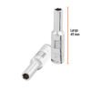 Código: 100969 Dado largo de 5 mm, 6 puntas, cuadro 1/4', Truper D-1405-LM