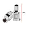 Código: 13167 Dado de 5 mm, 6 puntas, cuadro 1/4', Truper D-1405-M