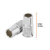 Código: 100876 Dado de 9/32', 12 puntas, cuadro 1/4', Truper D-1409-B