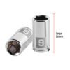 Código: 13171 Dado de 9 mm, 6 puntas, cuadro 1/4', Truper D-1409-M