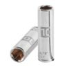 Código: 13204 Dado largo de 10 mm, 6 puntas, cuadro 1/4', Truper D-1410-LM