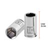 Código: 13172 Dado de 10 mm, 6 puntas, cuadro 1/4', Truper D-1410-M
