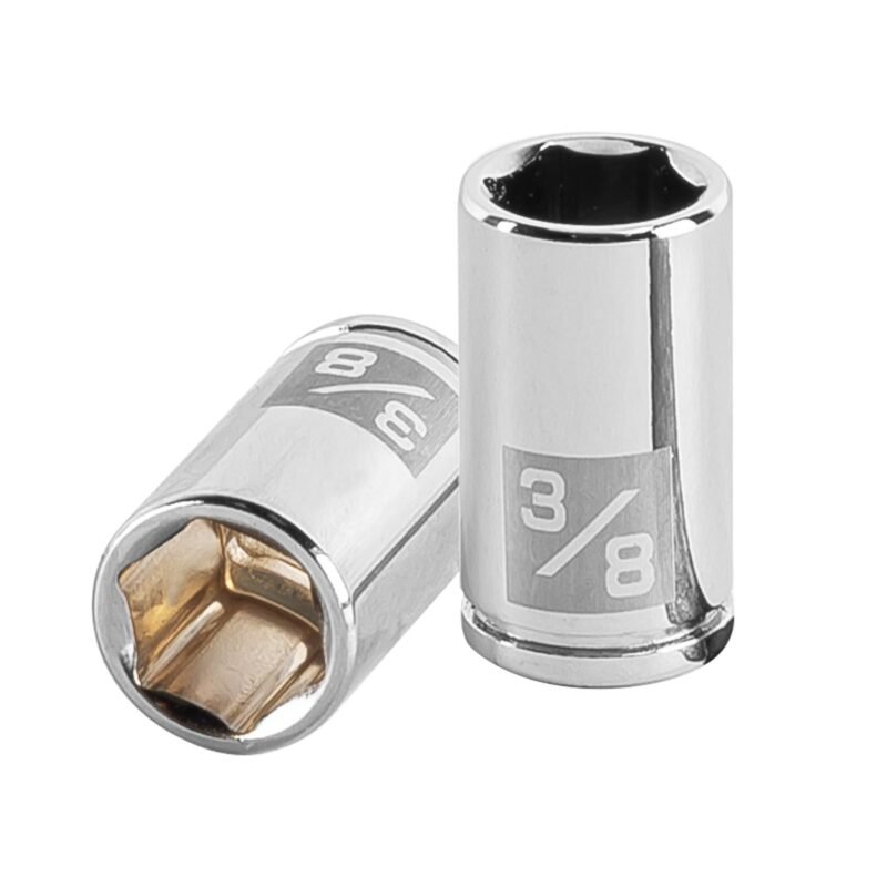 D-1412.jpg Código: 13160 Dado de 3/8', 6 puntas, cuadro 1/4', Truper D-1412