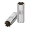 Código: 13207 Dado largo de 13 mm, 6 puntas, cuadro 1/4', Truper D-1413-LM
