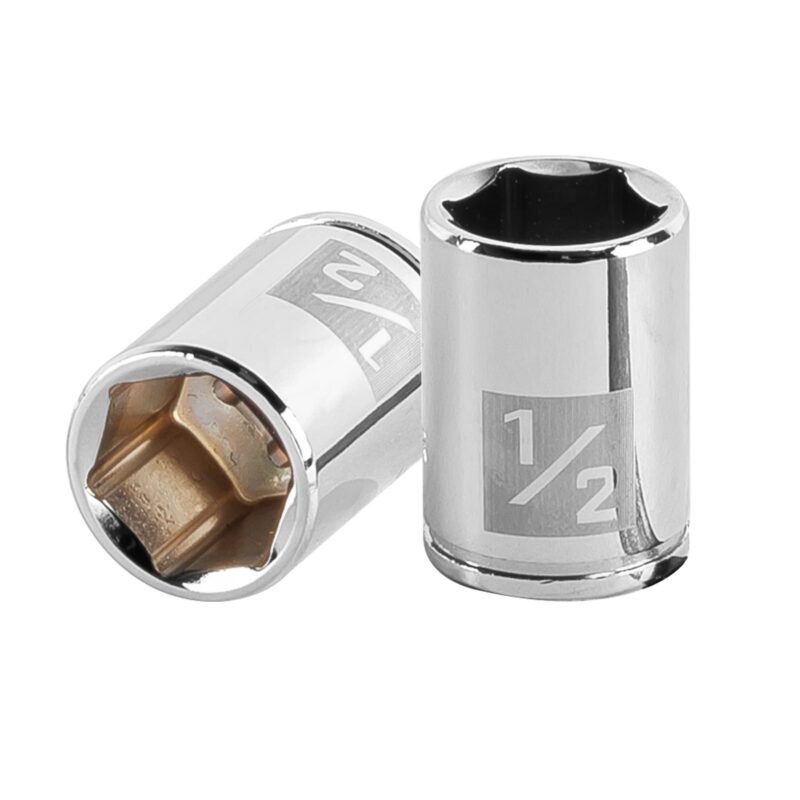 D-1416.jpg Código: 13162 Dado de 1/2', 6 puntas, cuadro 1/4', Truper D-1416