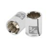 Código: 100965 Dado de 9/16', 12 puntas, cuadro 1/4', Truper D-1418-B