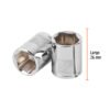 Código: 100916 Dado de 9/16', 6 puntas, cuadro 1/4', Truper D-1418