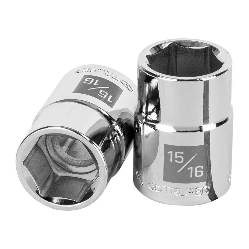 D-3430-H.jpg Código: 13823 Dado de 15/16', 6 puntas, cuadro 3/4', Truper D-3430-H