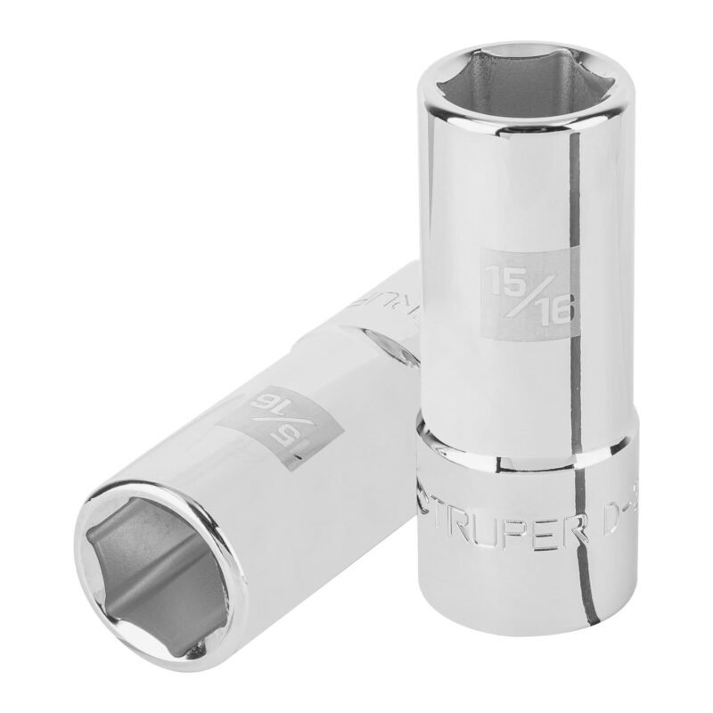 Código: 19342 Dado largo de 15/16', 6 puntas, cuadro 3/4', Truper D-3430-HL