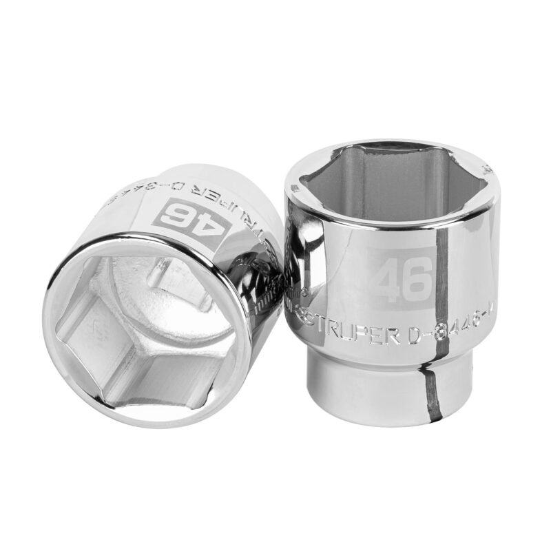 Código: 14995 Dado de 46 mm, 6 puntas, cuadro 3/4', Truper D-3446-M