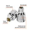 Código: 13670 Dado de 6 mm, 6 puntas, cuadro 3/8', Truper D-3806-HM