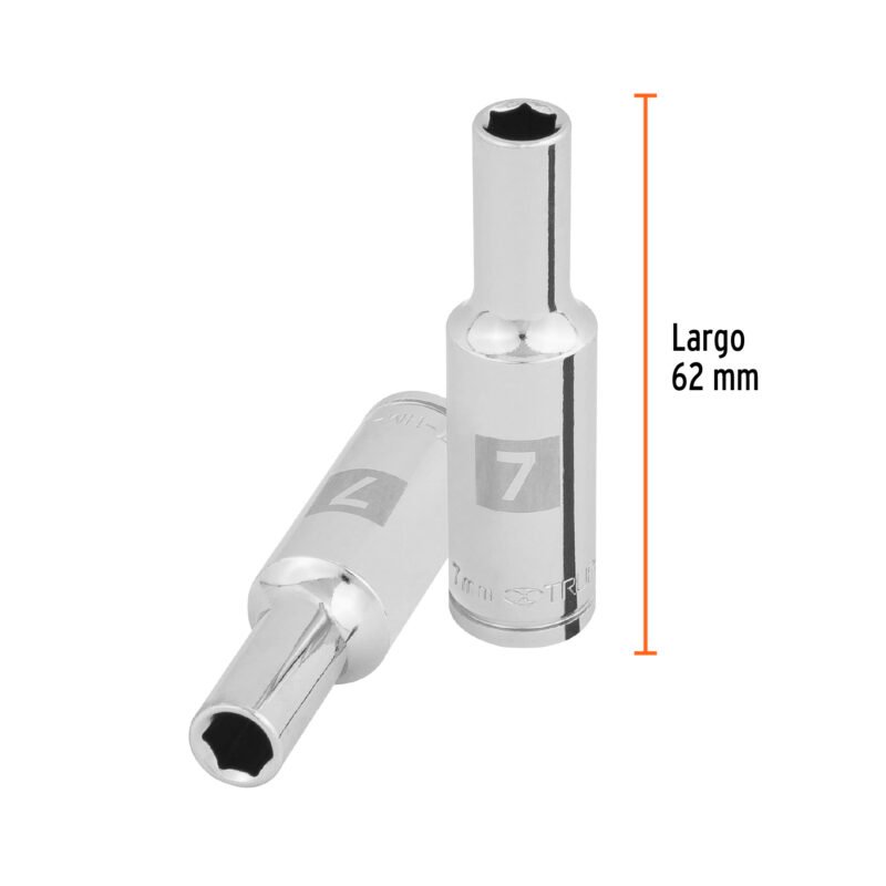 D-3807-HM-LFC2.jpg Código: 100992 Dado largo de 7 mm, 6 puntas, cuadro 3/8', Truper D-3807-HM-L