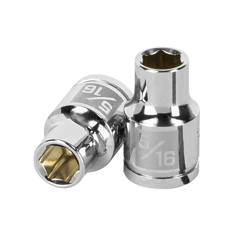 Código: 13606 Dado de 5/16', 6 puntas, cuadro 3/8', Truper D-3810-H