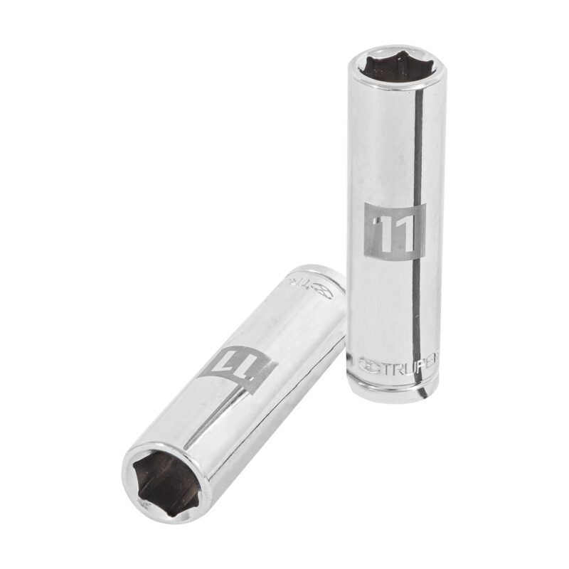 D-3811-HM-L.jpg Código: 13771 Dado largo de 11 mm, 6 puntas, cuadro 3/8', Truper D-3811-HM-L
