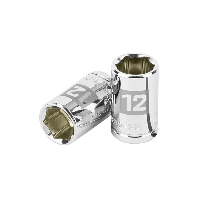 Código: 13676 Dado de 12 mm, 6 puntas, cuadro 3/8', Truper D-3812-HM