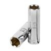 Código: 13774 Dado largo de 14 mm, 6 puntas, cuadro 3/8', Truper D-3814-HM-L